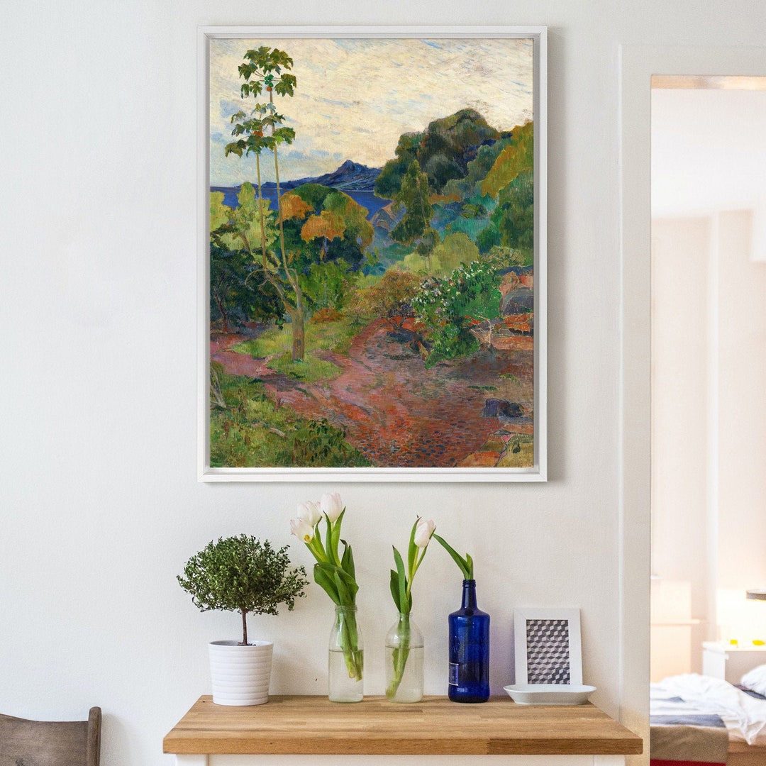 Paul Gauguin,martinique Landscape,canvas Print,canvas Art,canvas Wall ...