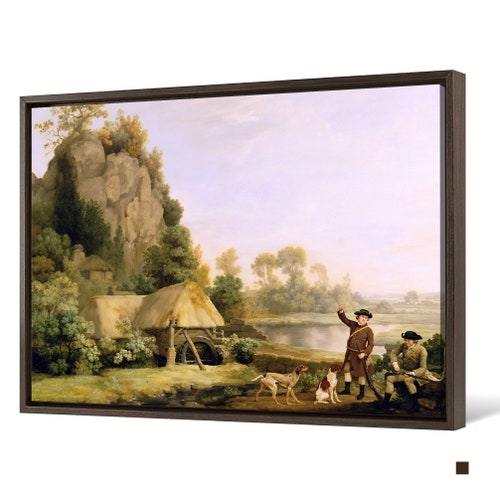 George Stubbs,Two Gentlemen Going a Shooting,large store wall art,framed wall art,canvas wall art,large canvas,M3899