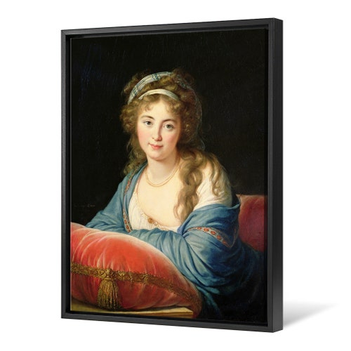 Elisabeth Louise Vigee-Lebrun,The Countess Catherine Vassilievna shops Skavronskaia,large wall art,framed wall art,canvas wall,large canvas,M5610