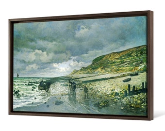 Claude Monet, La Pointe De La Hève at Low Tide,canvas Print,canvas