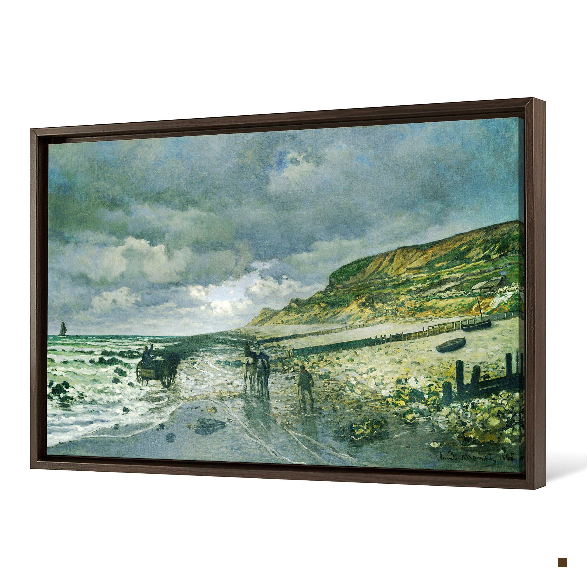 Claude Monet, La Pointe De La Hève at Low Tide,canvas Print,canvas