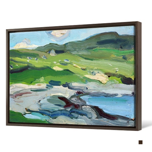Samuel John Peploe,Barra,Island meadow scenery,large wall art,framed wall art,canvas wall art,large shops canvas,M4971
