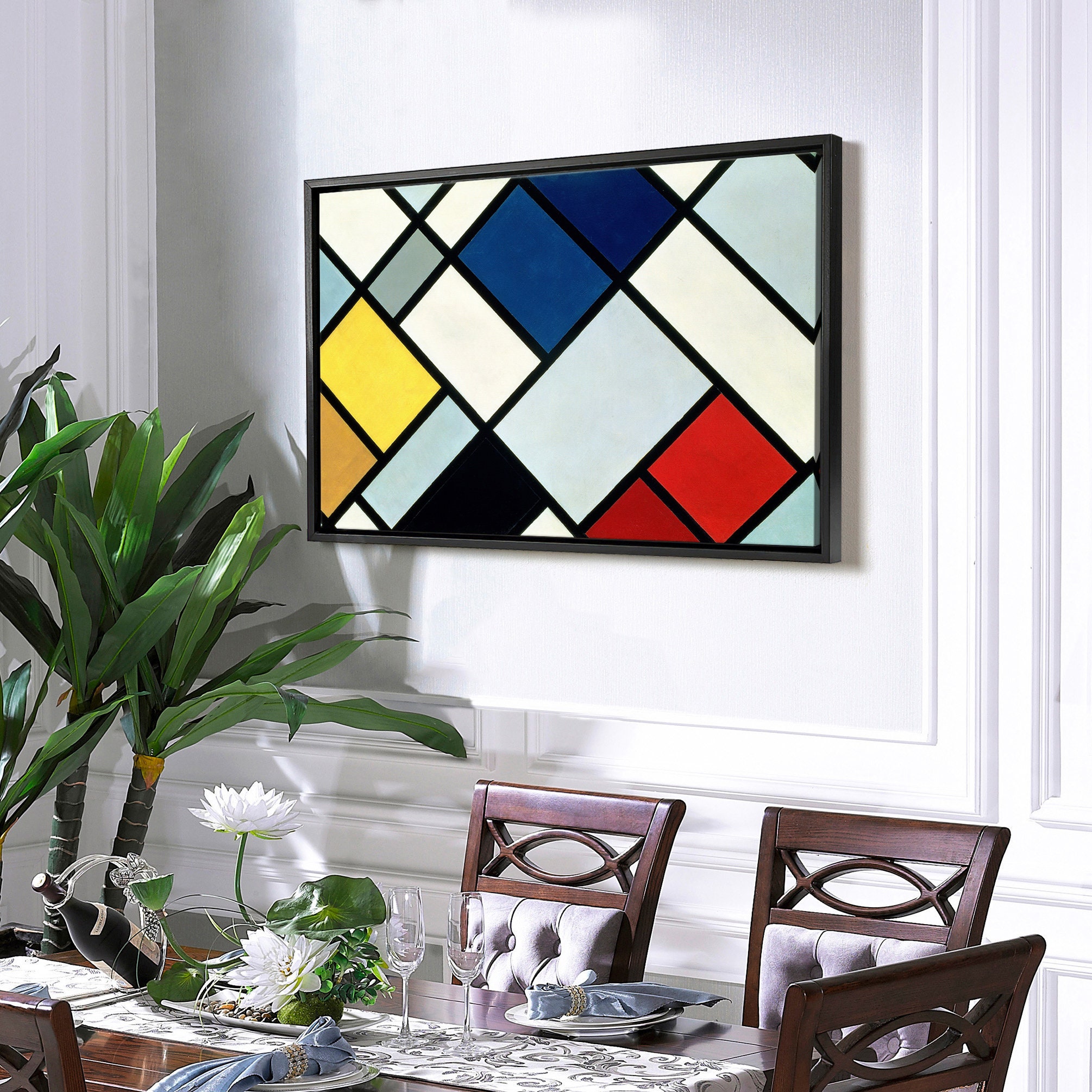 Theo Van Doesburg,contracomposition of Dissonances,large Wall Art
