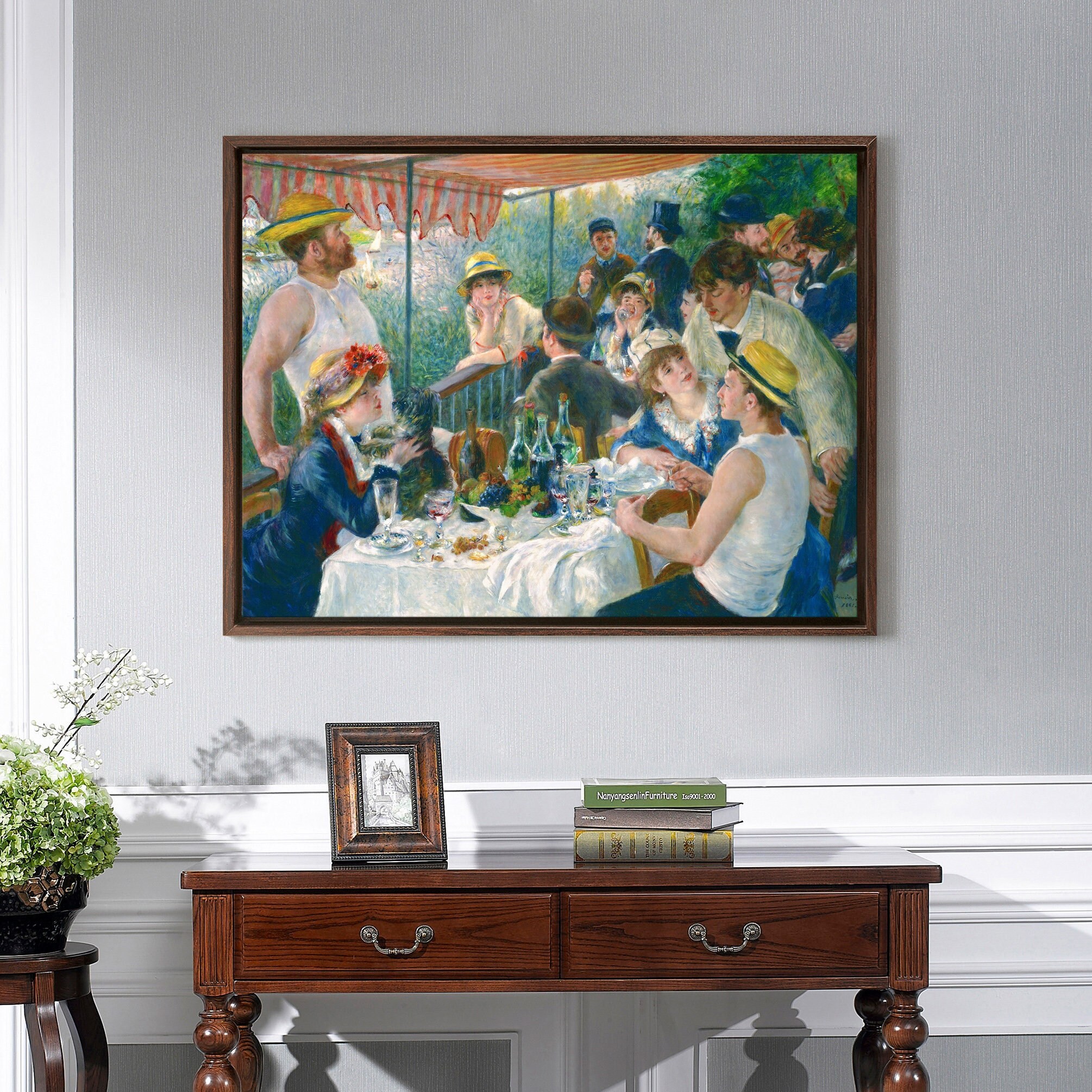 Pierre-auguste Renoir,luncheon of the Boating Party,canvas Print