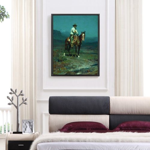 Frank shops Tenney Johnson,Frank Ellis of the SMS,large wall art,framed wall art,canvas wall art,large canvas,M5718