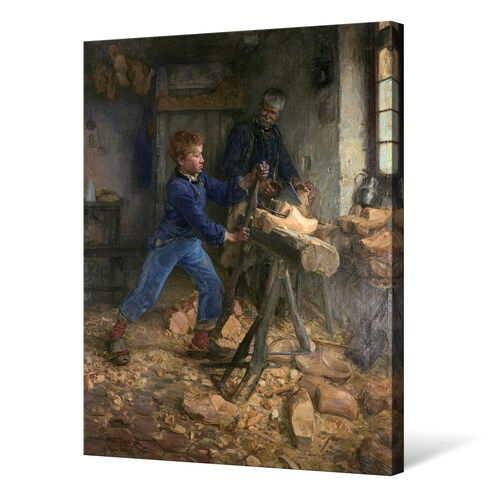 Henry Ossawa Tanner,The shops Young Sabot Maker,large wall art,framed wall art,canvas wall art,large canvas,M6002