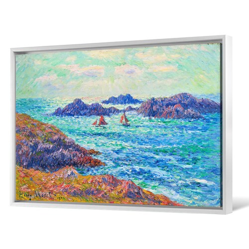 Henry shops Moret,Kerellec Island,Ouessant,Island Landscape Art,large wall art,framed wall art,canvas wall art,large canvas,M4142