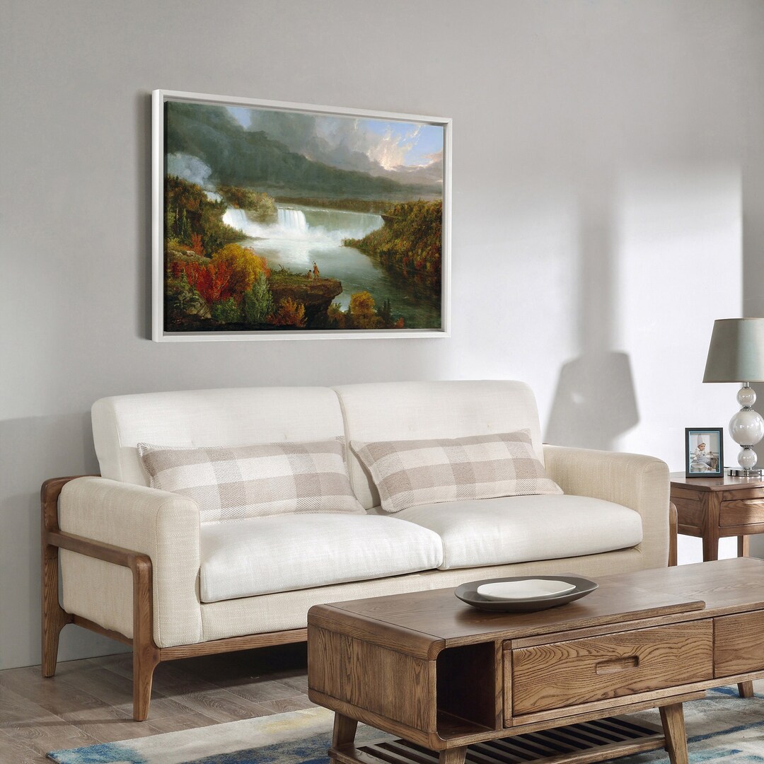 Thomas Cole,distant View of Niagara Falls, 1830,large Wall Art