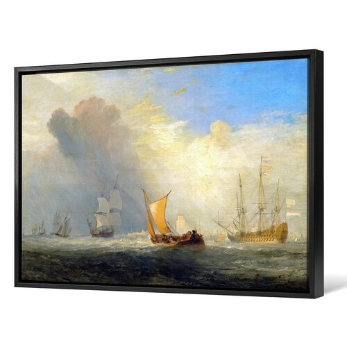 Joseph Mallord William Turner,Rotterdam Ferry-Boat, 1833,large shops wall art,framed wall art,canvas wall art,large canvas,M4478