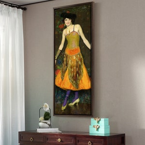 Francis Luis Mora,Jeanne Cartier,Vertical Narrow Art,Large Wall Art,Framed Wall Art,Canvas Wall Art,M396