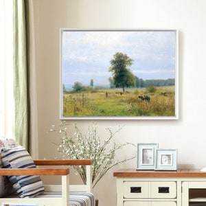 Grazing sheep,Bush forest landscape,,canvas print,canvas art,canvas wall art,large wall art,framed wall art,p1518