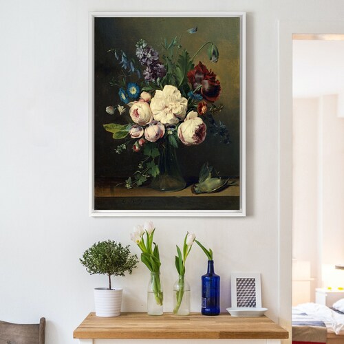 Louis Leopold Boilly,A Vase Of Flowers,large shops wall art,framed wall art,canvas wall art,large canvas,M6331