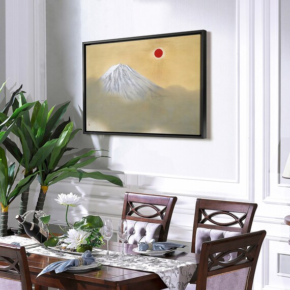Yokoyama Taikan,mt Fuji,japanese Art,large Wall Art,framed