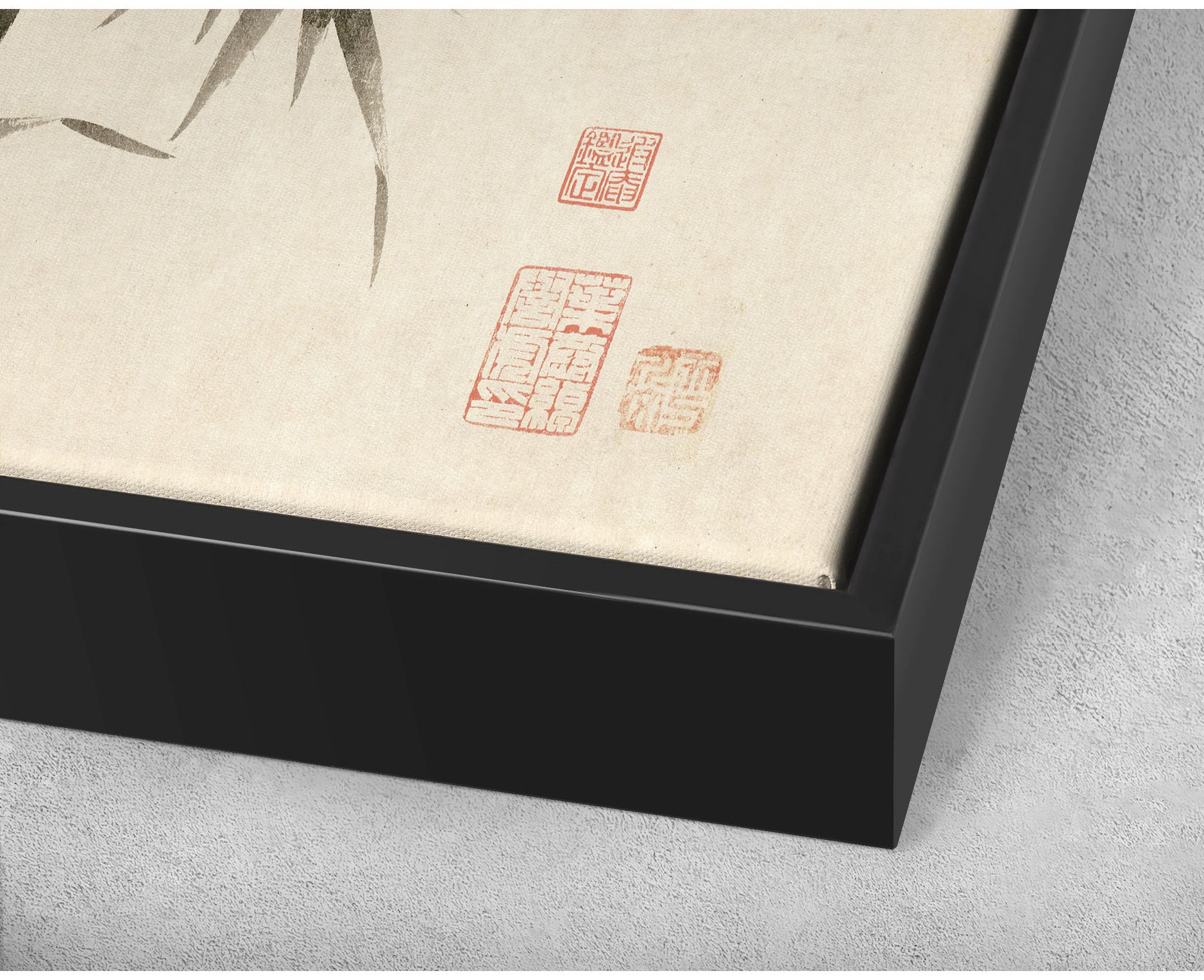 Ink Bamboo, Bamboo Art,canvas Print,canvas Art,canvas Wall Art,large ...