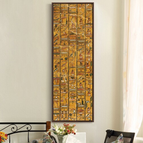 Egyptian Art,Mural Paintings In The Tomb Of Seti 3,Vertical Narrow Art,Large Wall Art,Framed shops Wall Art,Canvas Wall Art,M381