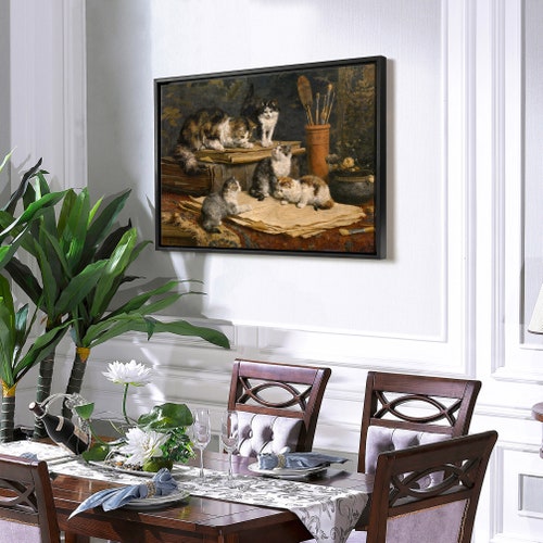 Charles Van den Eycken,The Busybody,large wall art,framed wall art,canvas wall art,large shops canvas,M3348