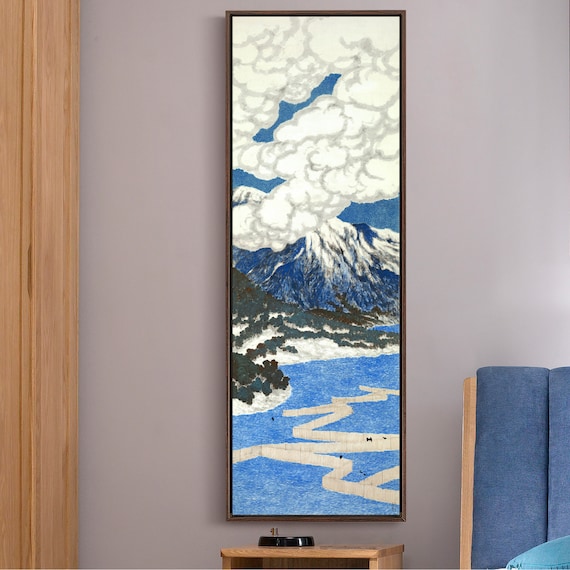 Shiko Imamura,eight Famous Sights of Omi I,japanese Landscape