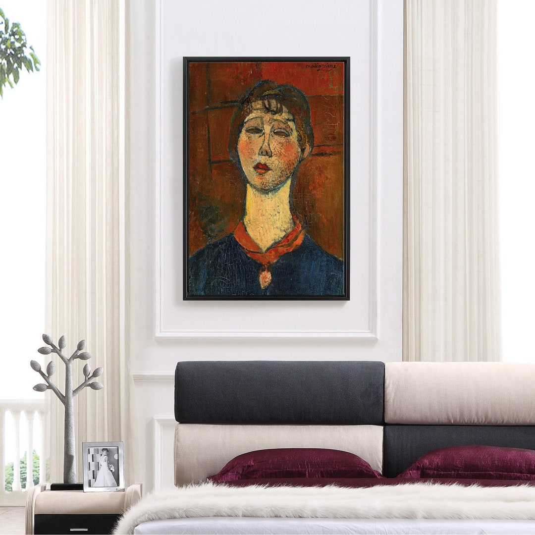 Amedeo Modigliani,portrait of Madame Dorival, 1916,large Wall Art ...