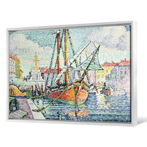 Paul Signac,The Port,large wall art,framed shops wall art,canvas wall art,large canvas,M4821