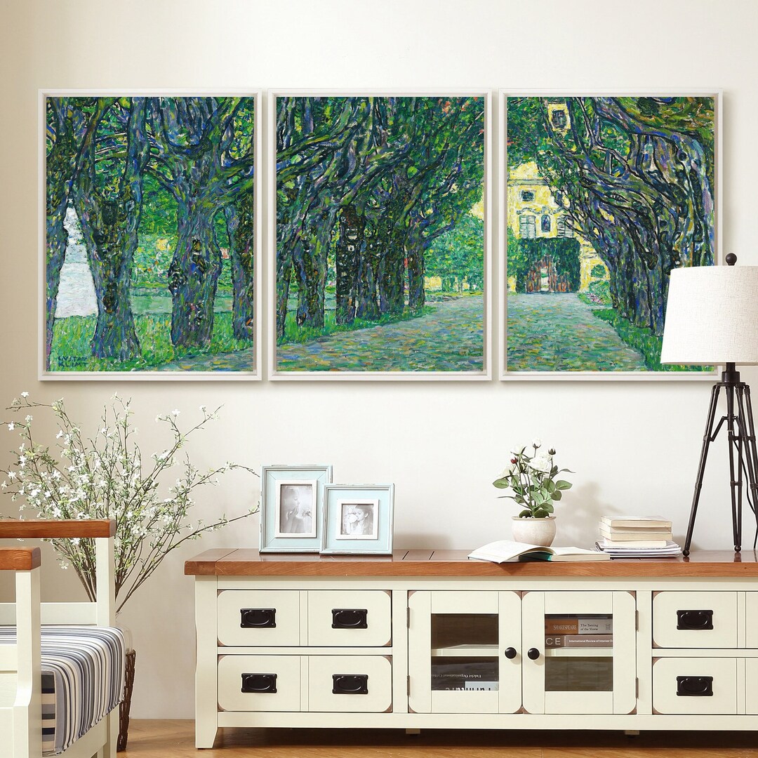 Puzzle Gustav Klimt - Avenue dans le parc Schloss Kammer | Zazzle.be