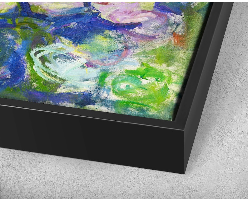 canvas wall art,extra large canvas art,large canvas wall art p67 Claude Monet,Water Lilies,Water lily pond,canvas print,canvas art