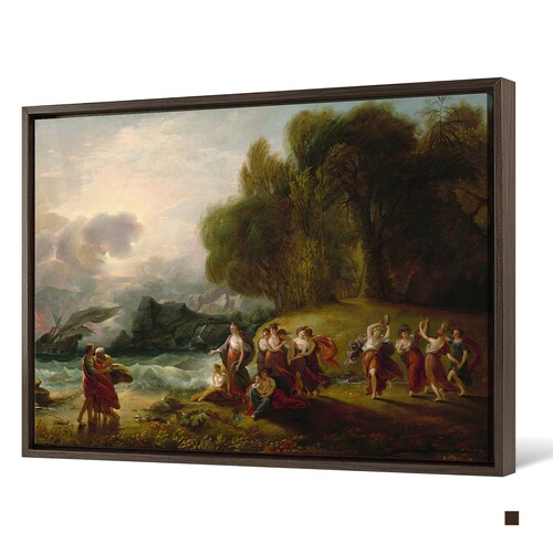 Benjamin West,Telemachus and Calypso,large wall art,framed wall shops art,canvas wall art,large canvas,M3200