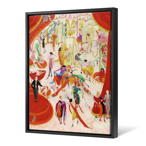 Florine Stettheimer,Spring Sale at Bendel's,large wall art,framed wall shops art,canvas wall art,large canvas,M5685
