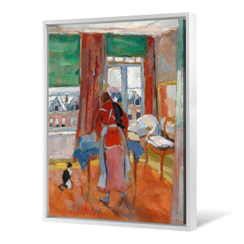 Rik Wouters,Ironing,large wall art,framed wall art,canvas wall top art,large canvas,M6680