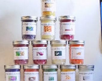 Windy Hill Candle Factory Small Jar Candles 6 count