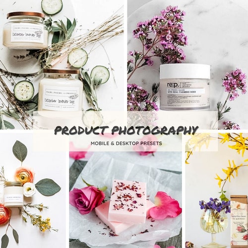 12 PRODUCT PHOTOGRAPHY WHITE Background Lightroom Preset Etsy