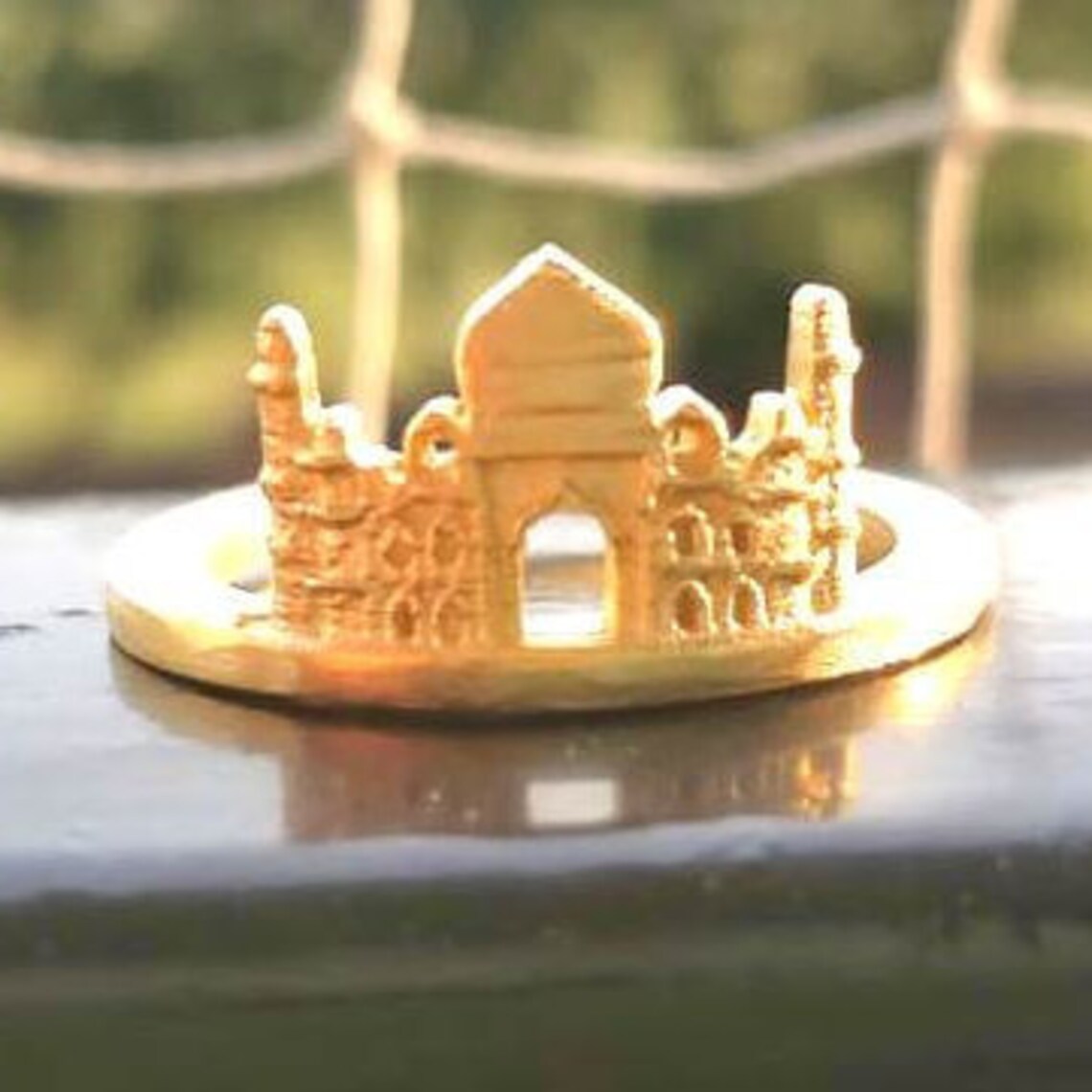 Taj Mahal Ring Pure 925 Solid Sterling Silver Ring Indian Etsy