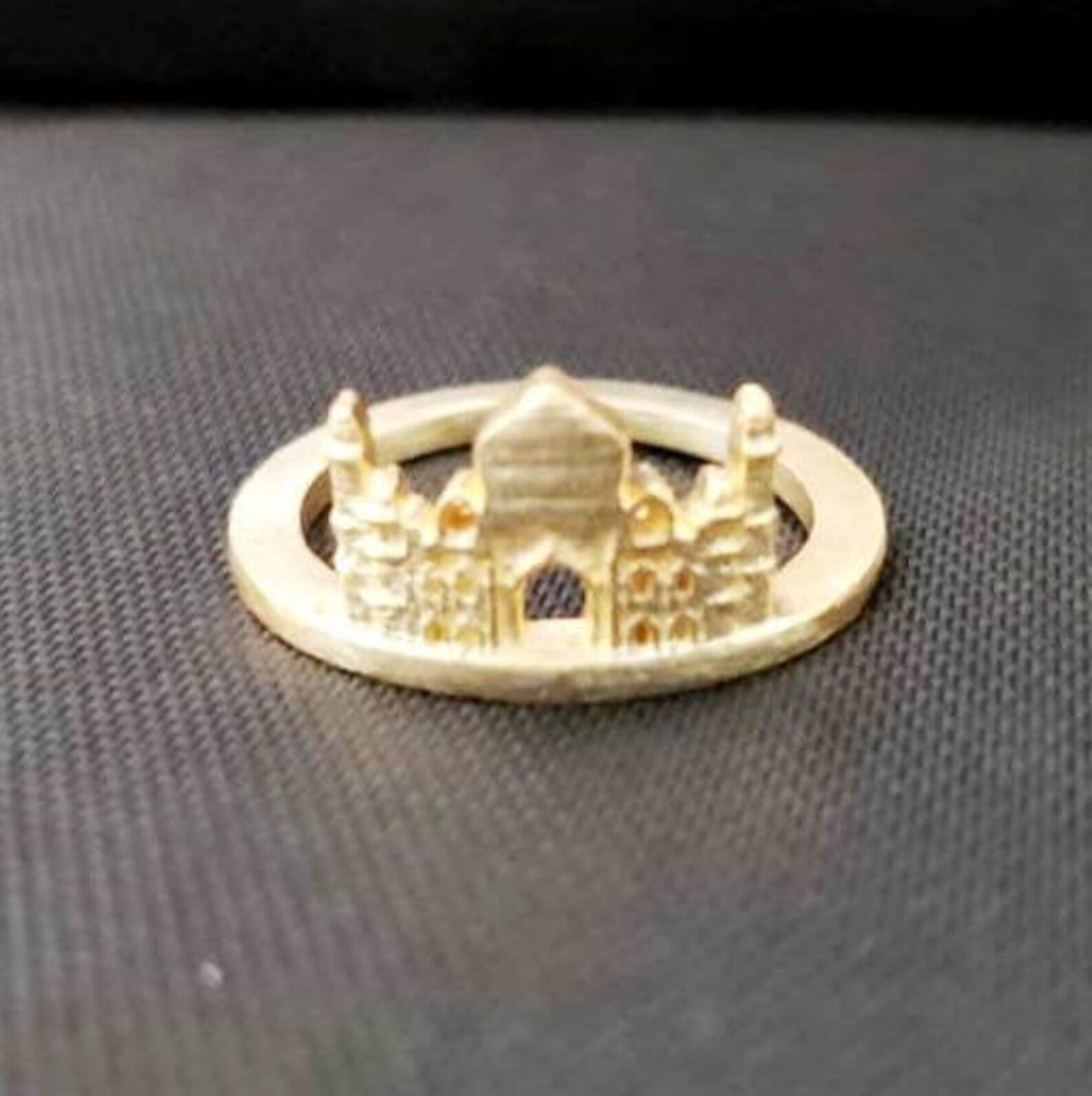 Taj Mahal Ring Pure 925 Solid Sterling Silver Ring Indian Etsy