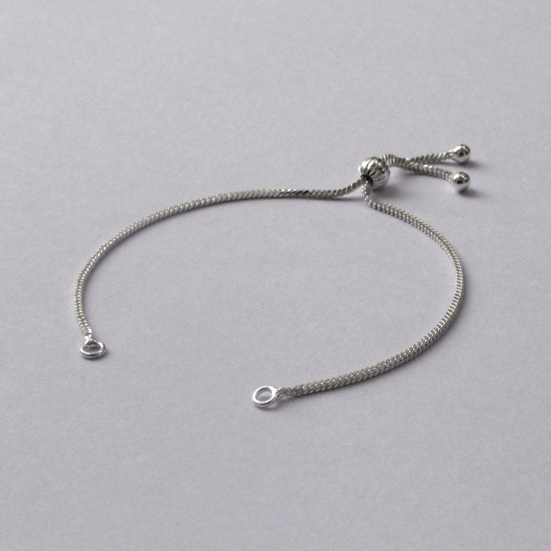 1.30 Square Snake Bracelet Making Chain Clasp in different Length