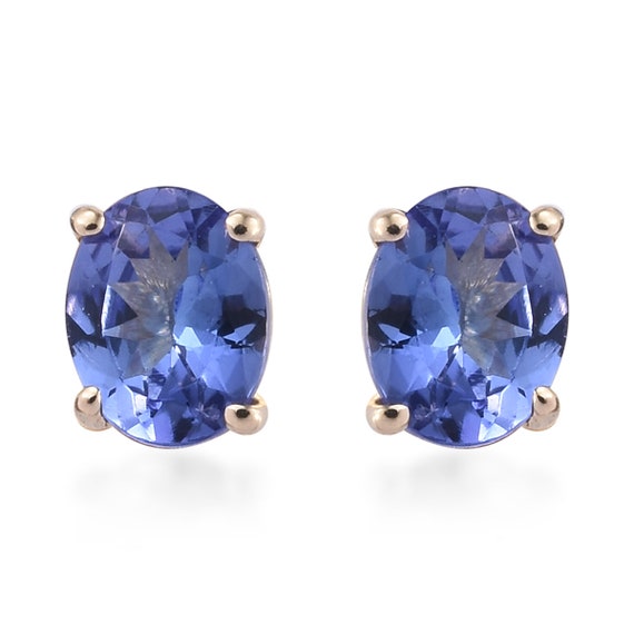 Aaa tanzanite best sale earrings