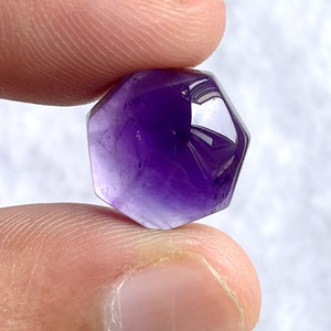 Natural African Amethyst Cabochon: AAA Quality Loose Gemstone For Pendent