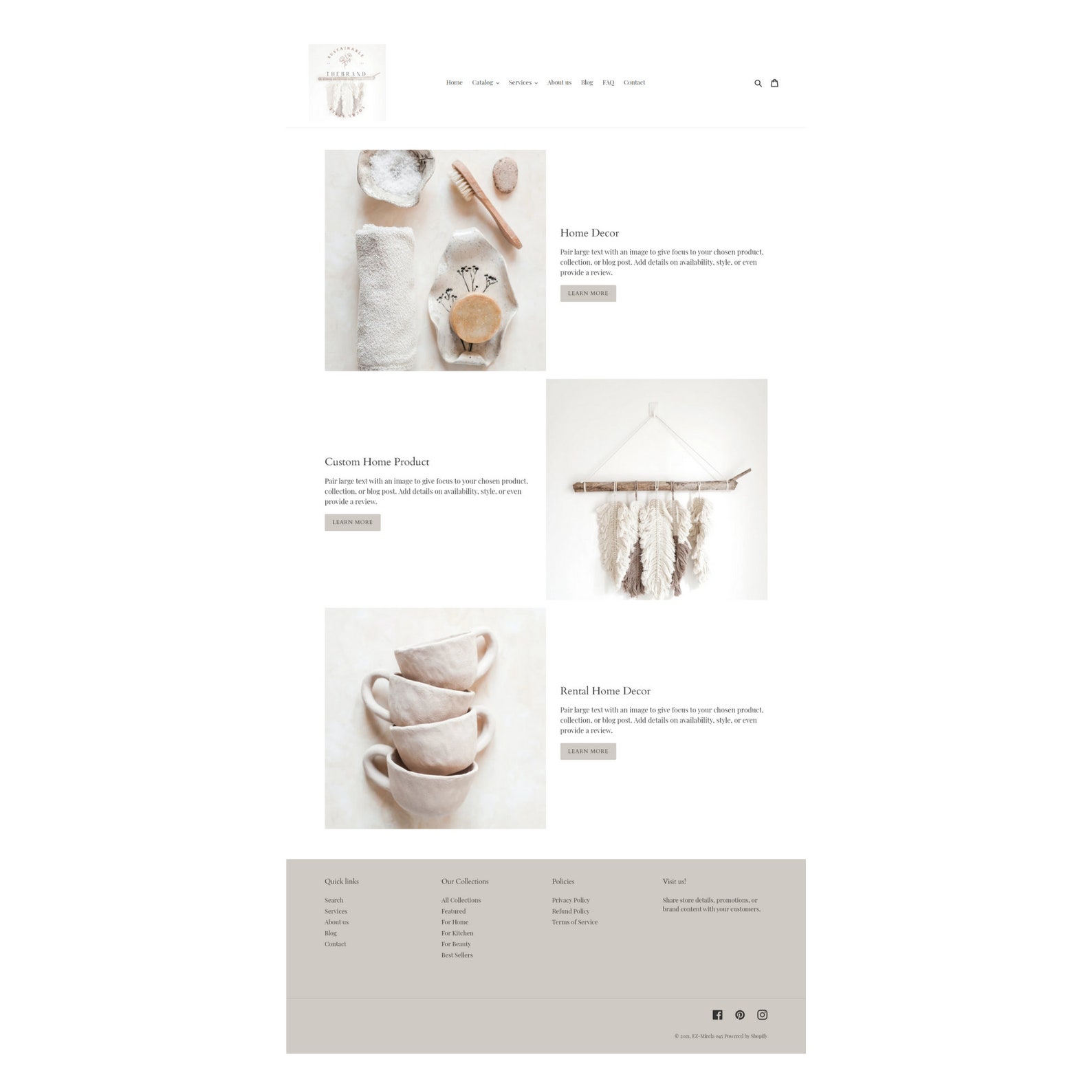 Shopify Theme Shopify Template Shopify  Design Etsy