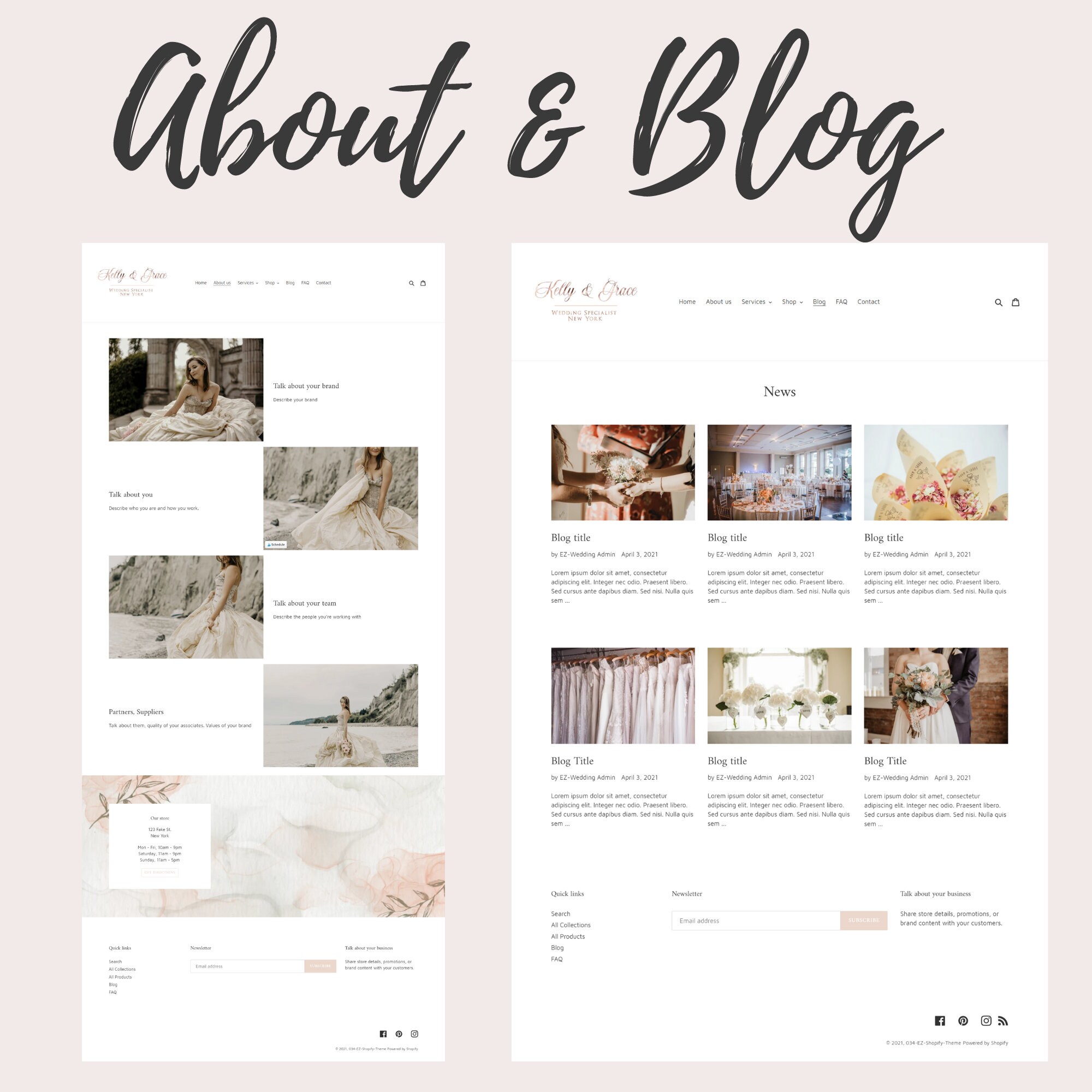 Shopify Theme Shopify Template Shopify  Design Etsy