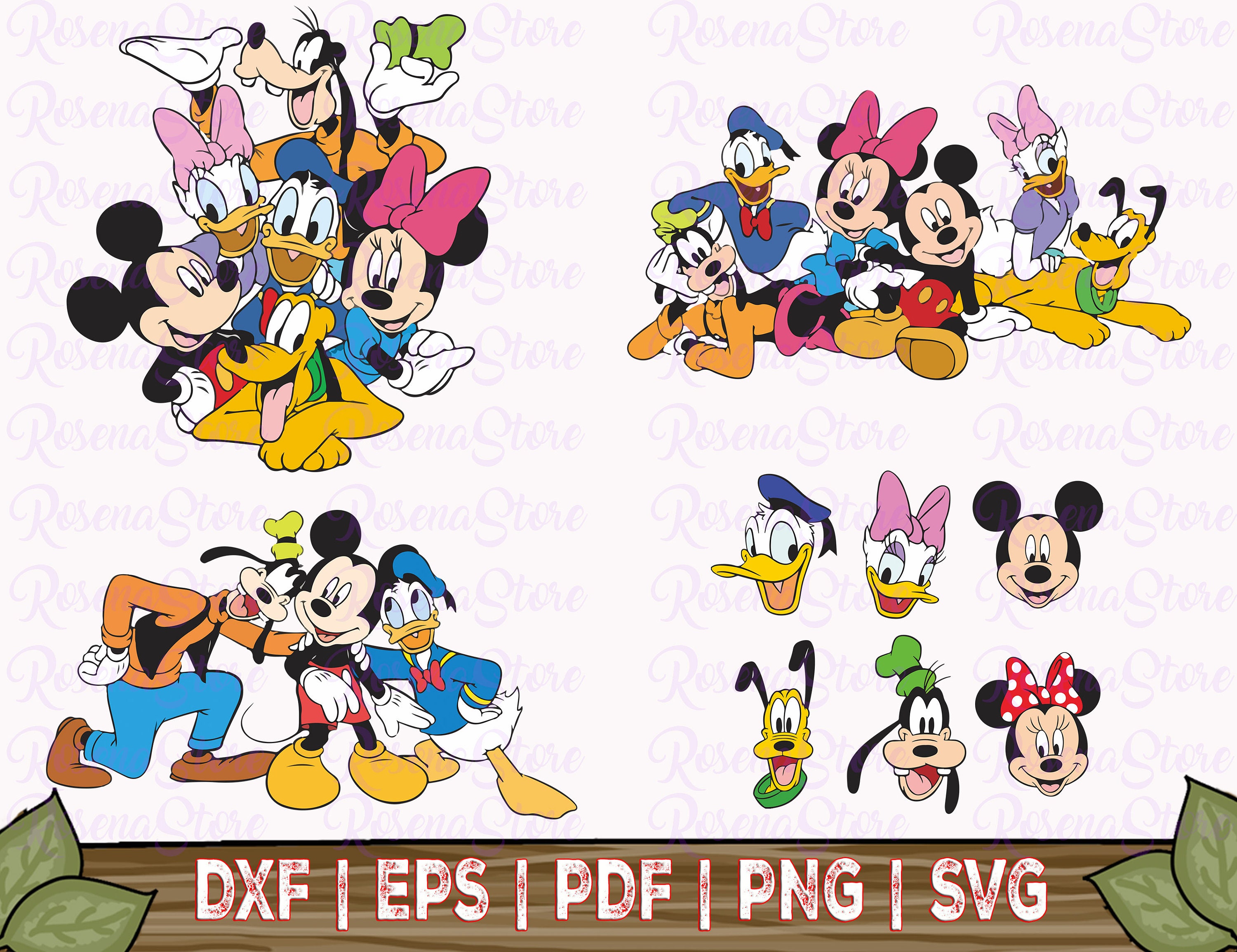 Free Free 327 Mickey Mouse And Friends Svg SVG PNG EPS DXF File