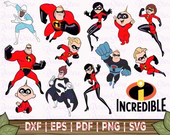 PNG Incredibles images birthday printables shirts invitations transparent background jack jack Incredibles 2 Clipart Digital Download