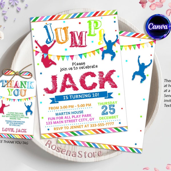 Pump It up Invitation - Etsy