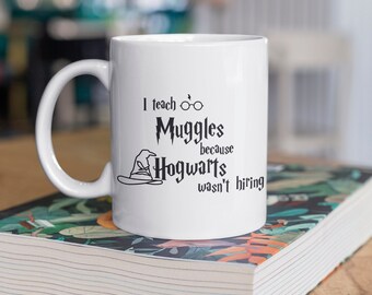 Harry Potter Mug Hogwarts Teacher Christmas School Present End of Term Gift