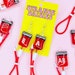 Blood Pack Earrings 