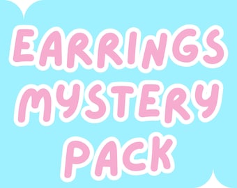 4 Pairs Of Earrings - Mystery Pack