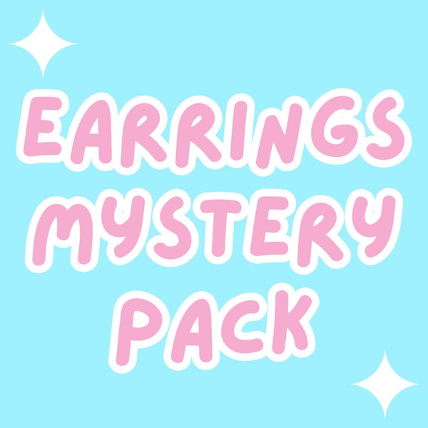 4 Pairs Of Earrings - Mystery Pack