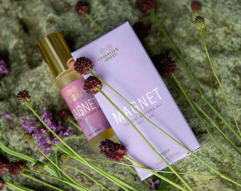 Natural Oil Perfume: Jasmine Scent, Citrus Floral Woody Musky Bittersweet, 10 ml Roll-On, Vegan