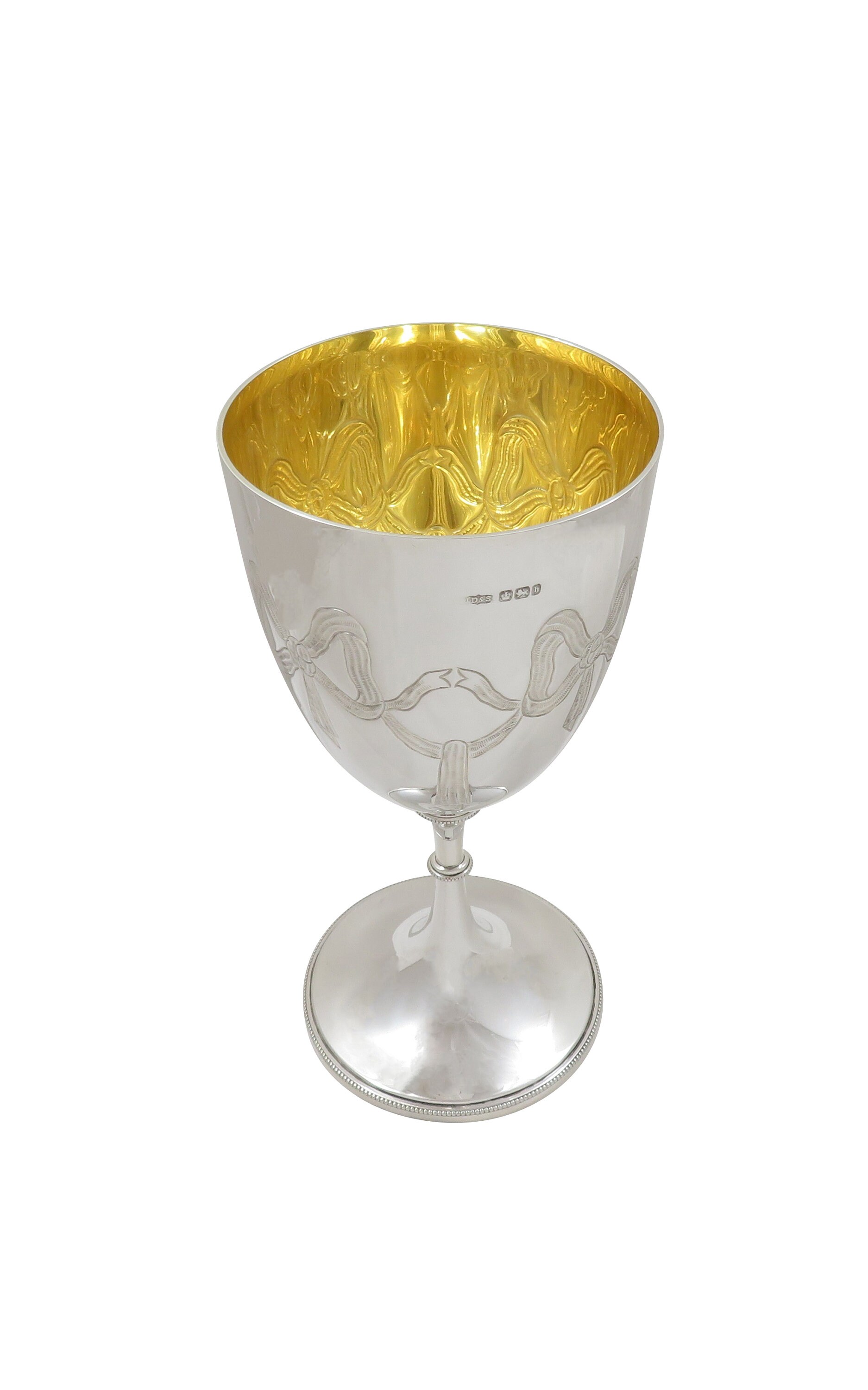 アンティーク 後期ビクトリア朝 スターリングシルバー 8 1/2 インチ  