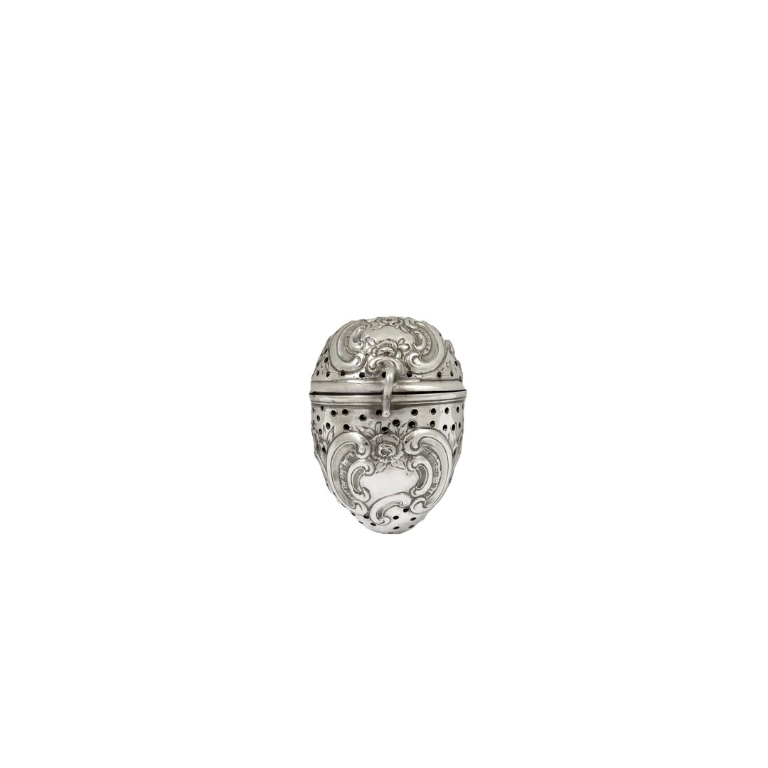 Antique Victorian Sterling Silver Tea Infuser 1895 - Etsy