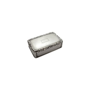 Antique Georgian Sterling Silver Snuff Box 1826
