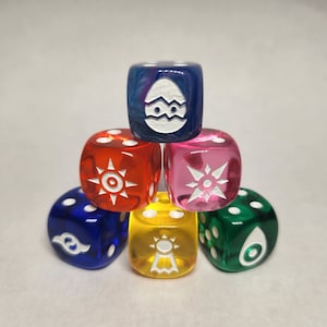 Digimon Wappen Würfel