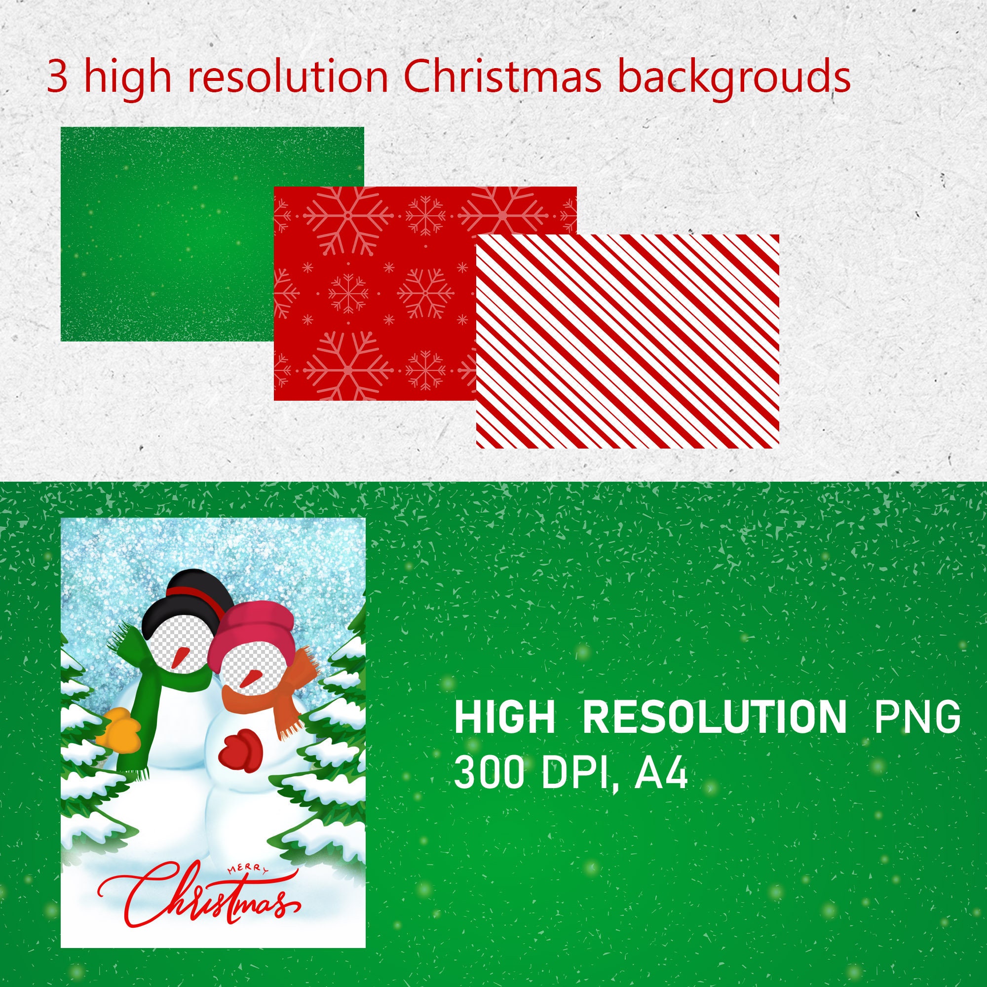 Christmas Snowman Card Jibjab Style Christmas Card Etsy